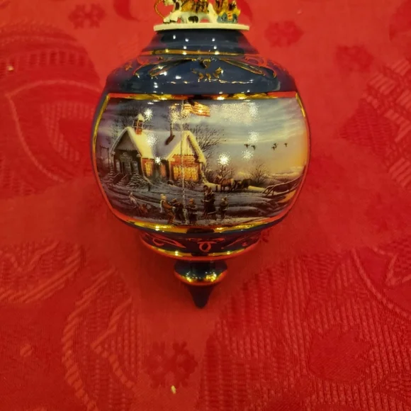 Autographed Terry Redland Christmas Ornament Hallmark - Picture 1 of 4